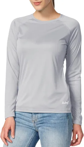 baleaf Women's UPF 50  Sun Shirts Long Sleeve UV Protection Rash Guard Lightweight Quick Dry SPF Hiking Tops Outdoor