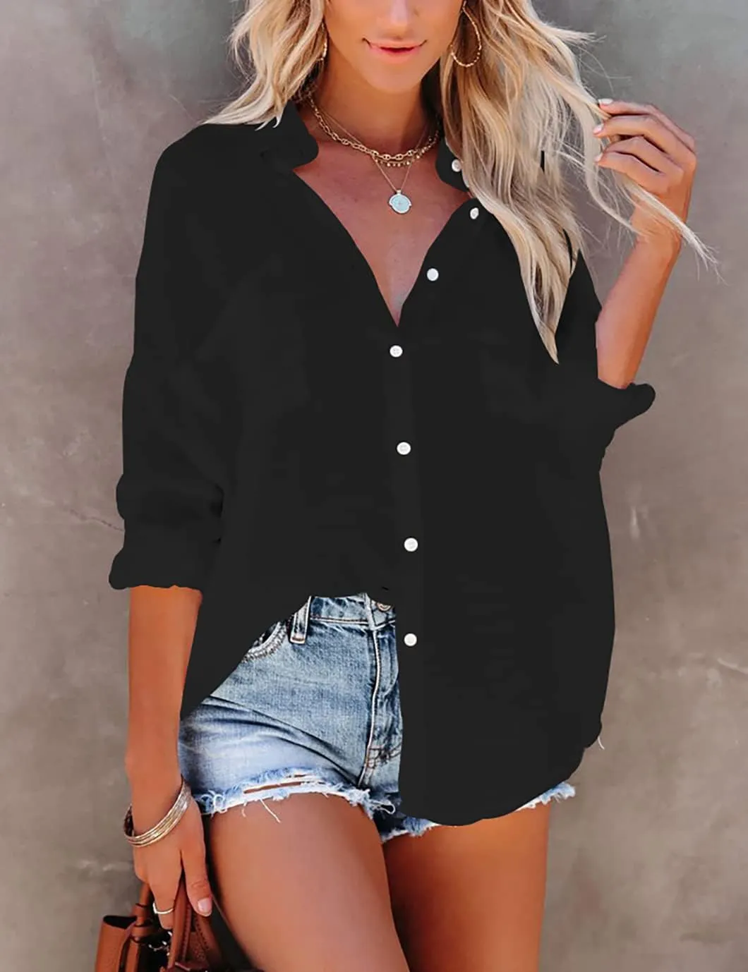 Eddoyee Summer Casual Swimsuit Cover Ups for Women Beach Shirt Tunic Dress