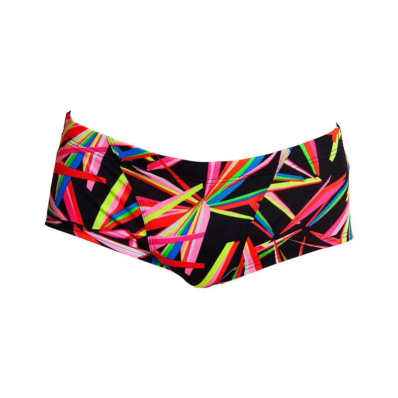 Funky Trunks - Black Blades - Mens Classic Trunks