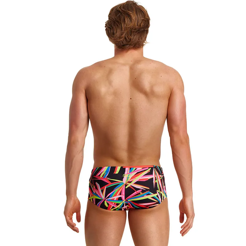 Funky Trunks - Black Blades - Mens Classic Trunks