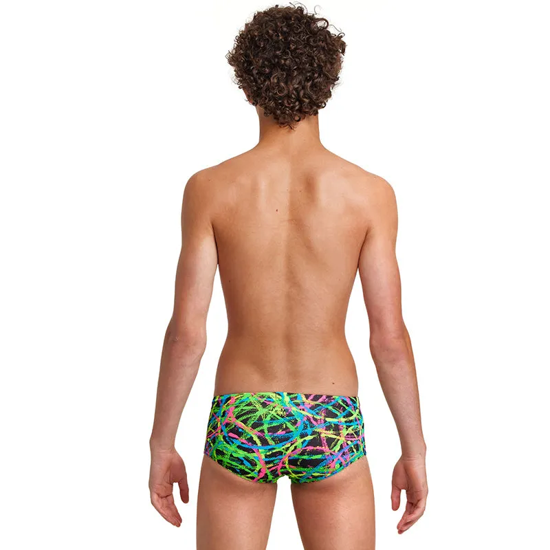 Funky Trunks - Burnouts - Boys Sidewinder Trunks