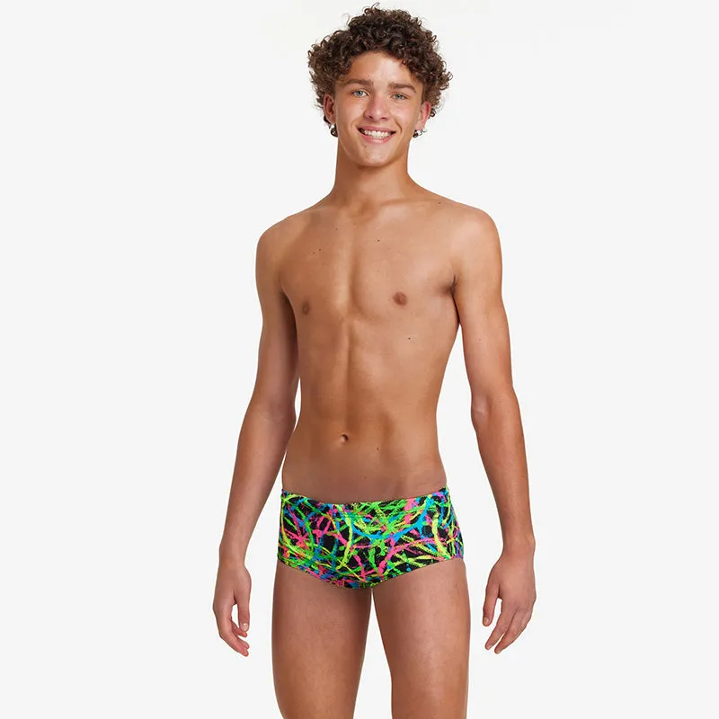 Funky Trunks - Burnouts - Boys Sidewinder Trunks