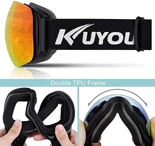 KUYOU Ski Goggles