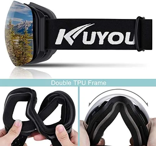 KUYOU Ski Goggles