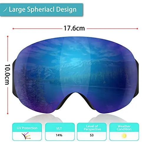 KUYOU Ski Goggles