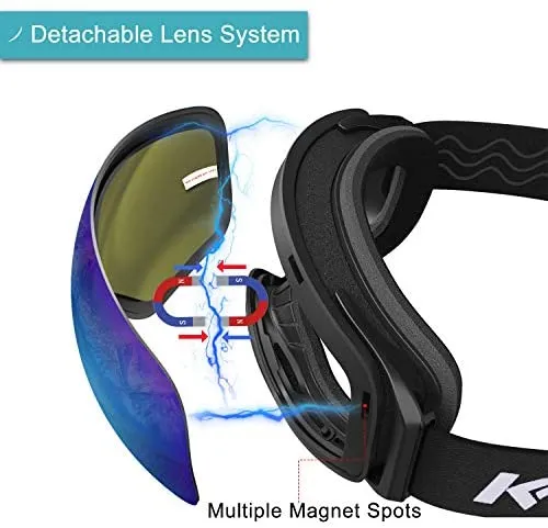 KUYOU Ski Goggles