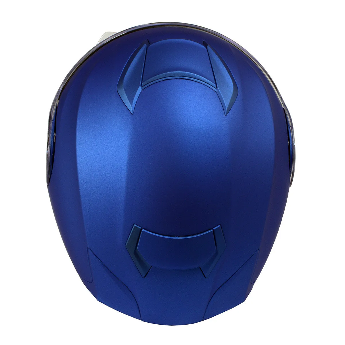 Milwaukee Helmets MPH9818DOT 'Breeze' Blue Advanced Motorcycle Modular Helmet for Men and Women Biker w/ Drop Down Visor