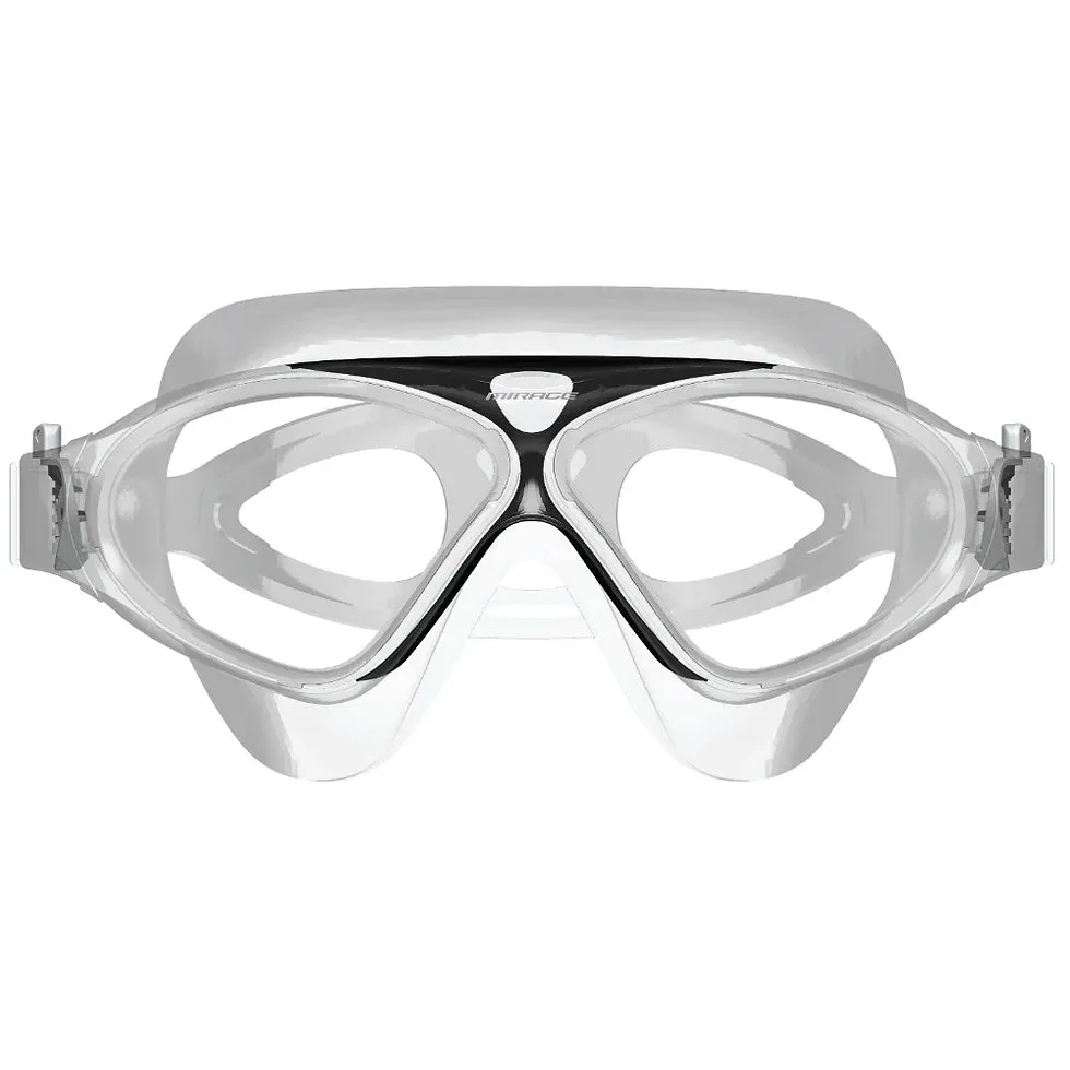 Mirage Lethal Swim Googles Clear/Black