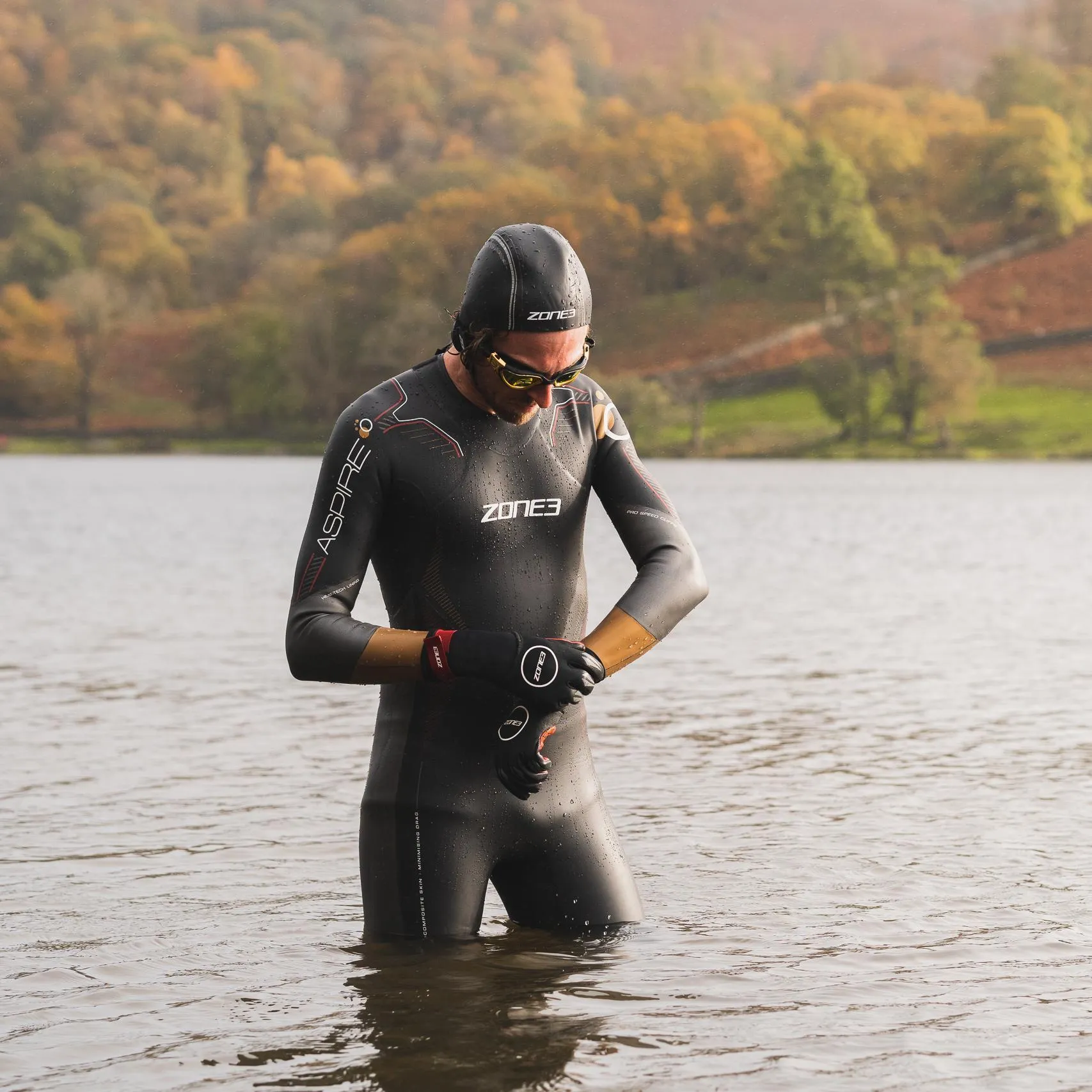Neoprene Heat-Tech Warmth Swim Cap