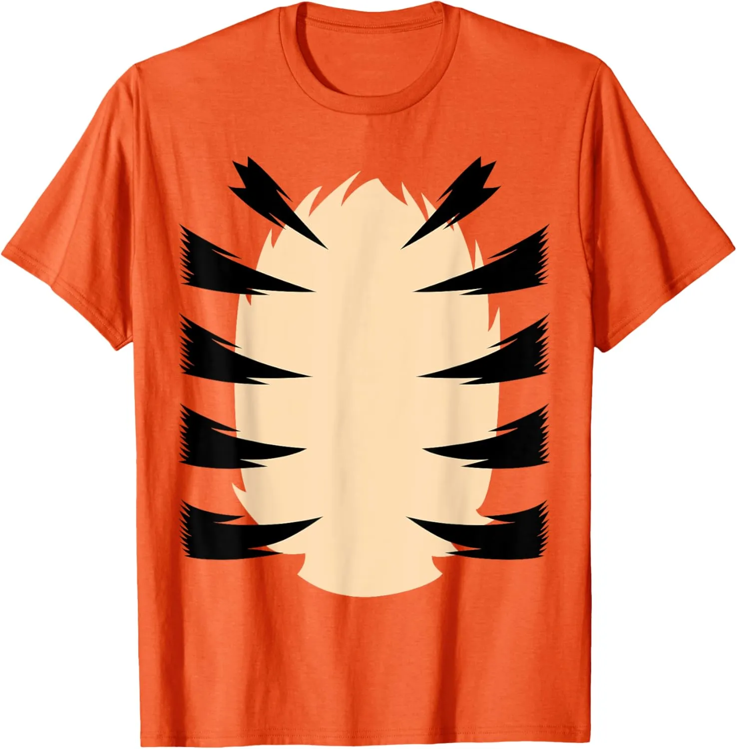 Orange Tiger Costume for Kids DIY Halloween Costume T-Shirt