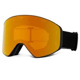 premium HD spherical anti-fog ski goggles with glasses ski equipment outdoor ski goggles