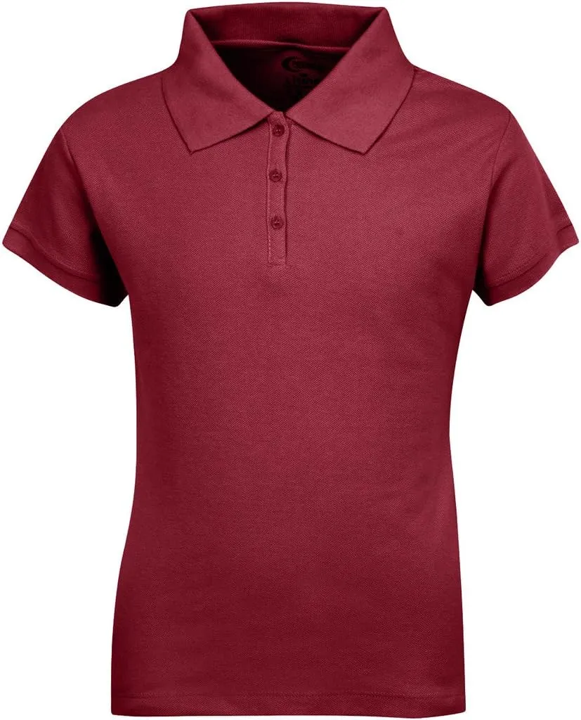 Premium Wear Girls Short Sleeve Polo Shirts