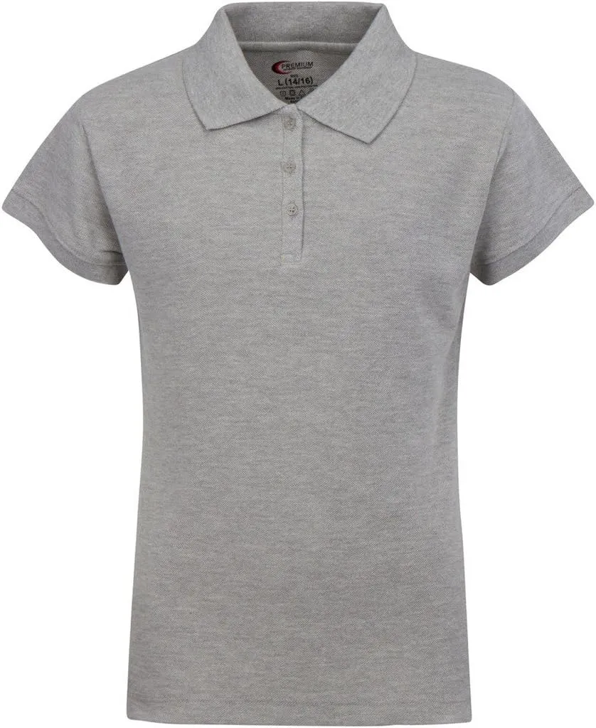 Premium Wear Girls Short Sleeve Polo Shirts