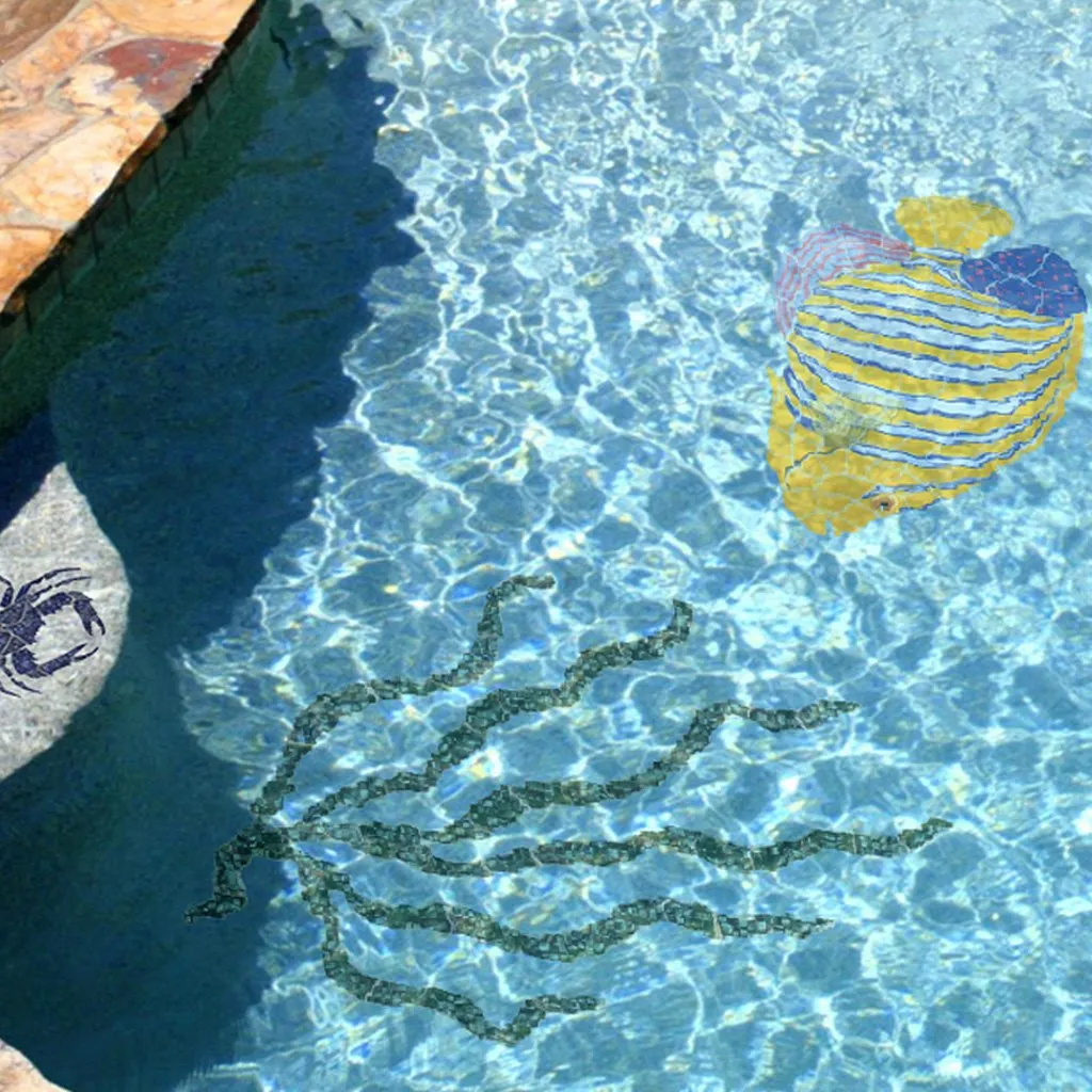 Regal Fish - Pool Mosaic