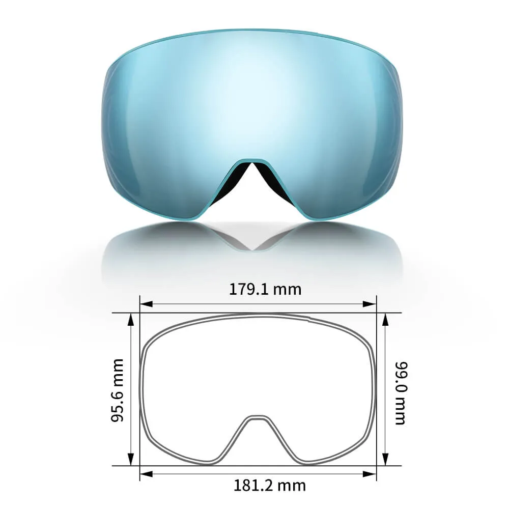 Savior Ski Goggles Blue