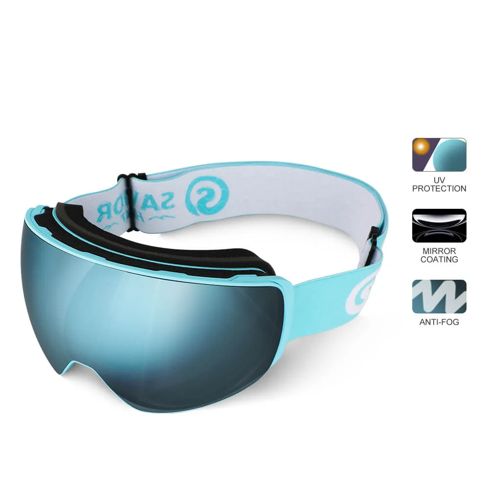 Savior Ski Goggles Blue