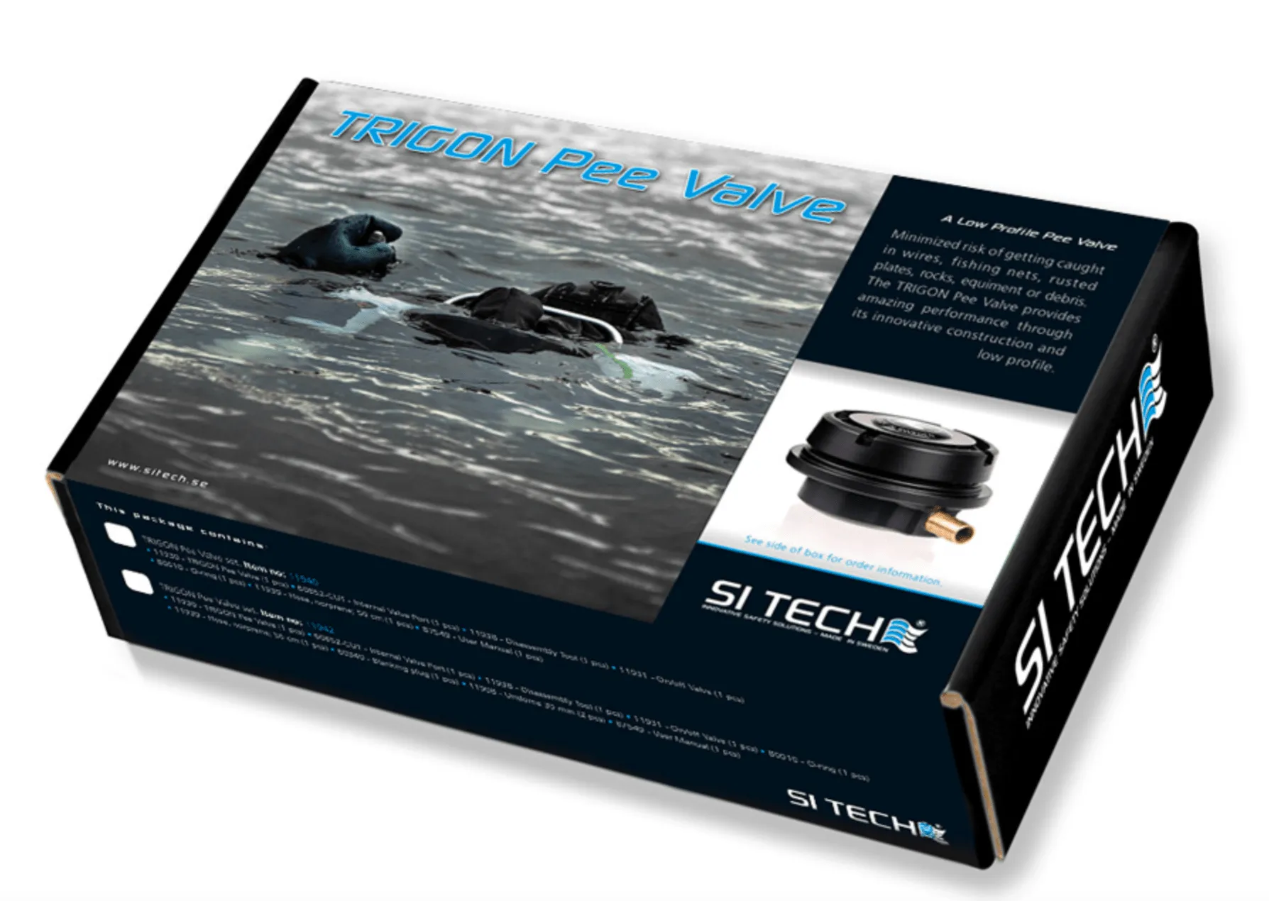 SiTech TRIGON Pee Valve with tool and Valve Port