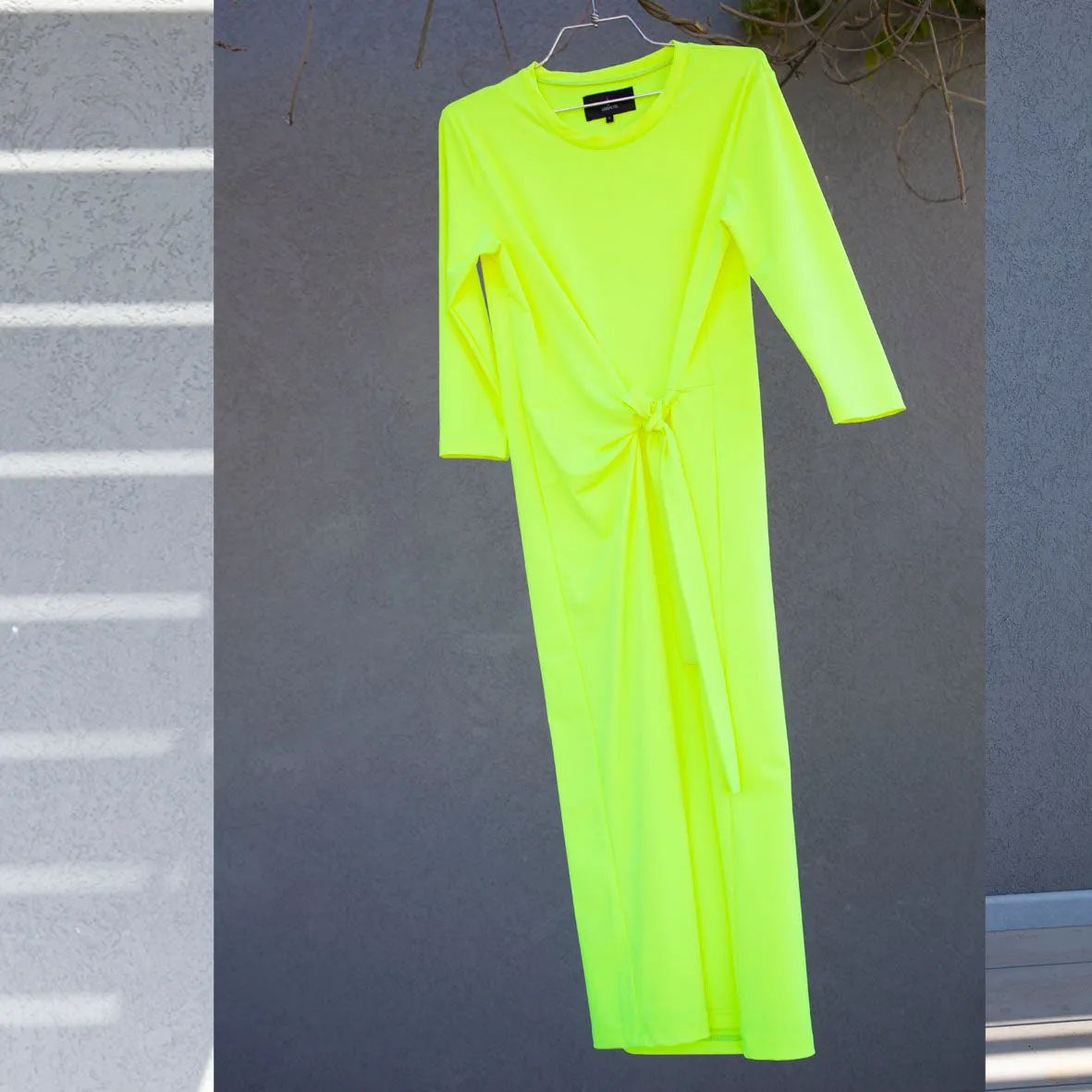 Swimsuit Dress  #D2016S - Fluo yellow
