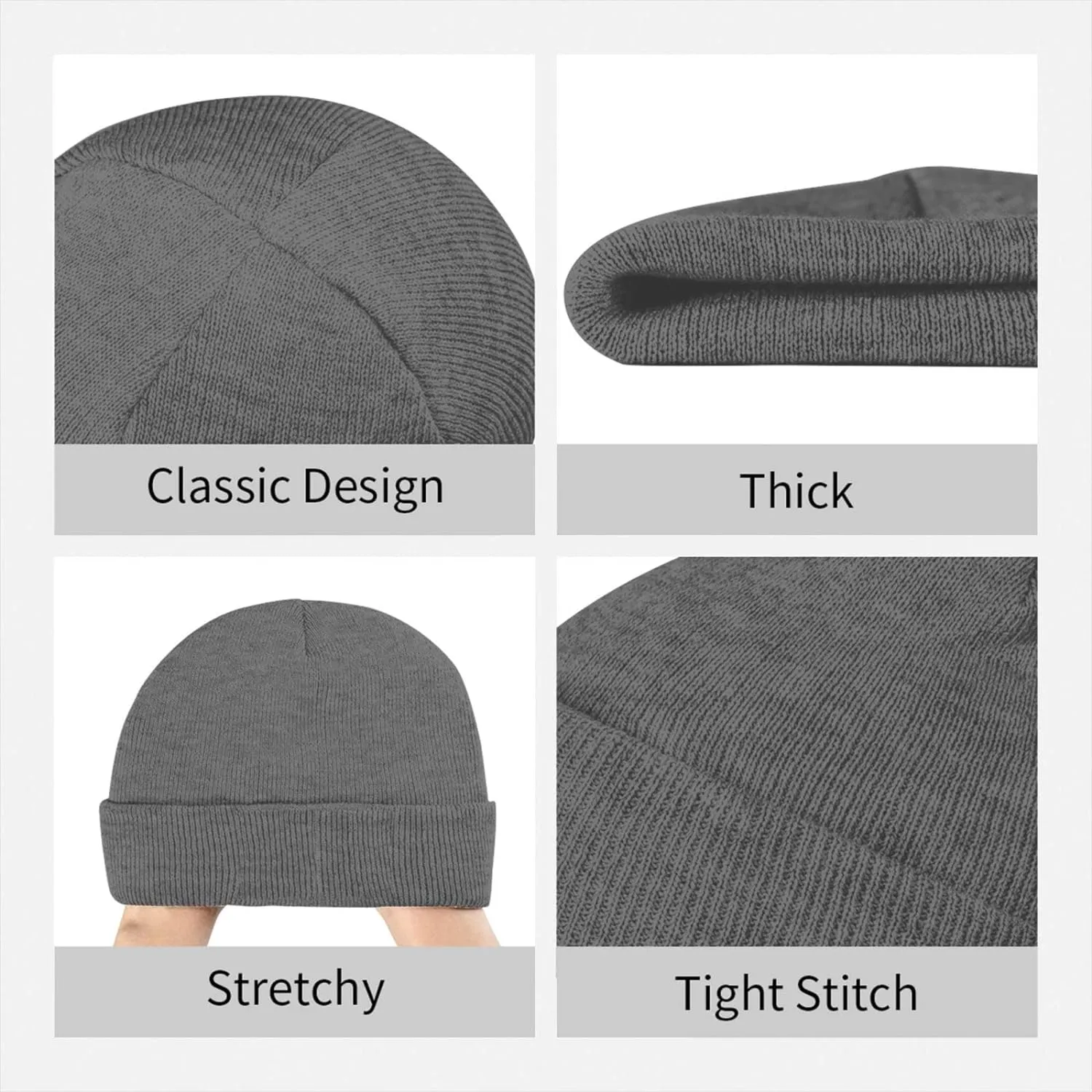 United States Army 82nd Airborne Beanie Hat Unisex Knit Hat Ski Stocking Cuffed Cap
