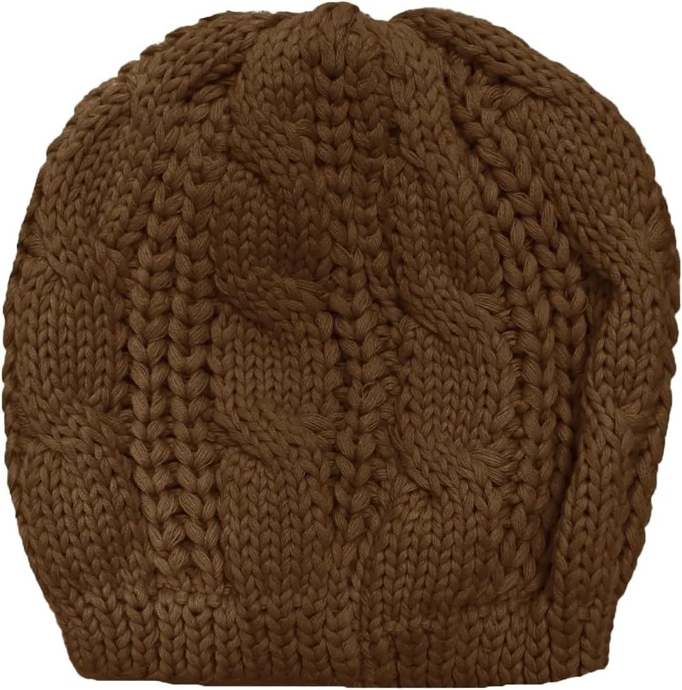 v28 Women Men Girls Boys Teens Cute Cat Ear Knit Cable Rib Hat Cap Beanie