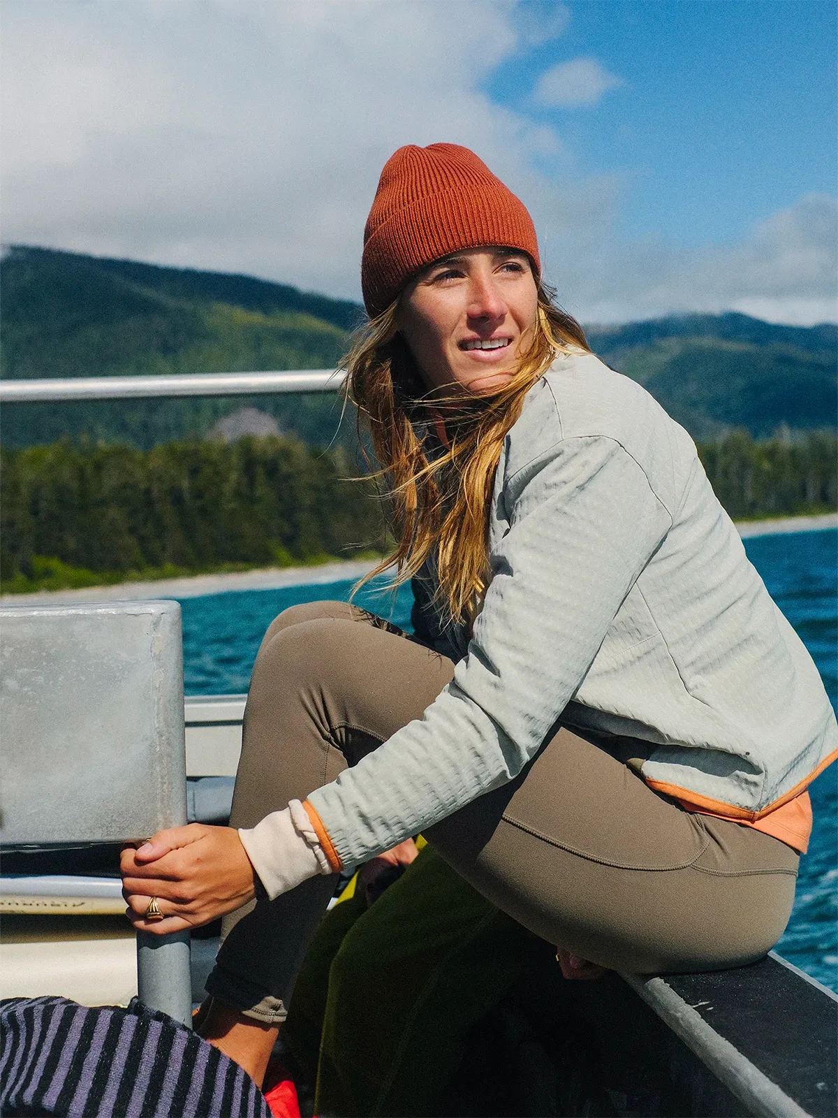 Women's Highmile Legging - Smokey Olive