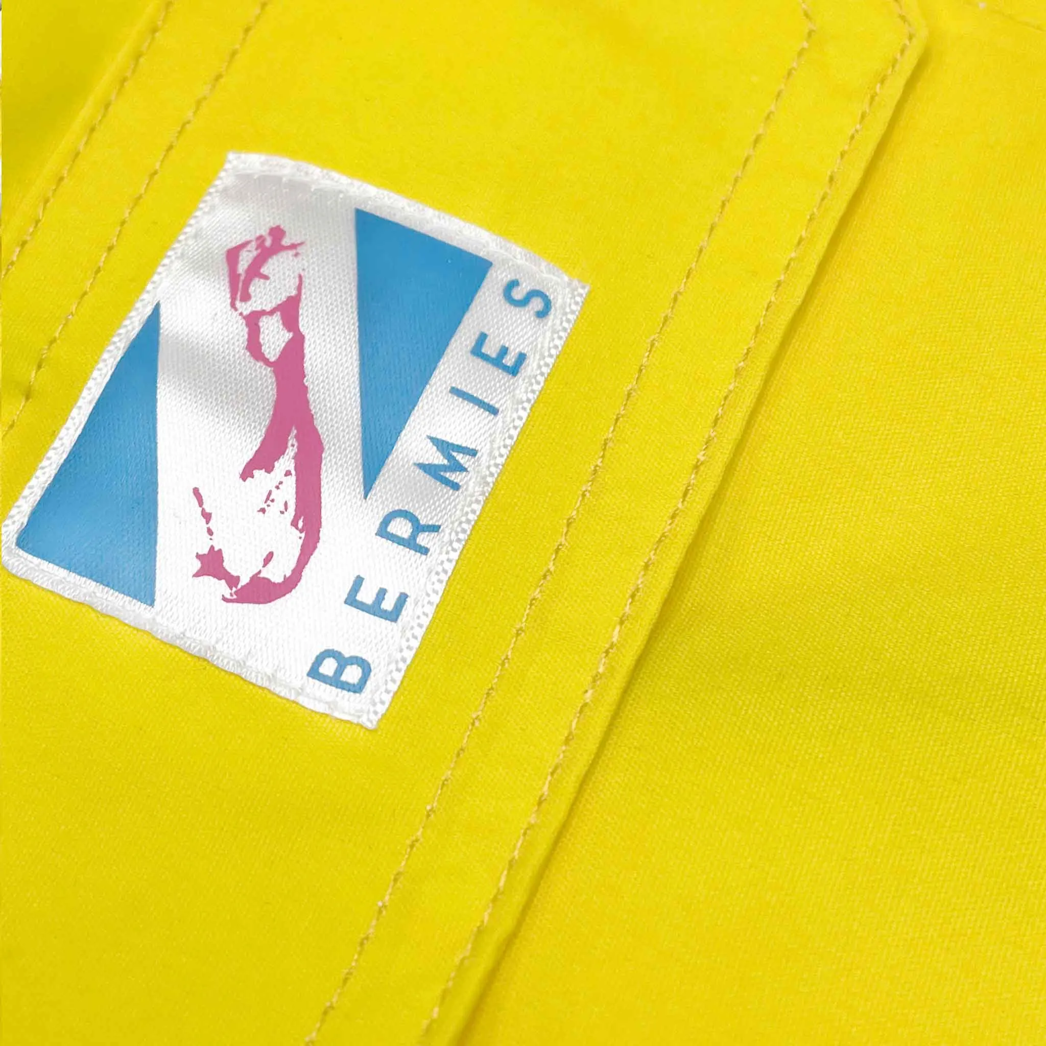 Yellow to Orange - 5" Swim Trunks   Color Changing